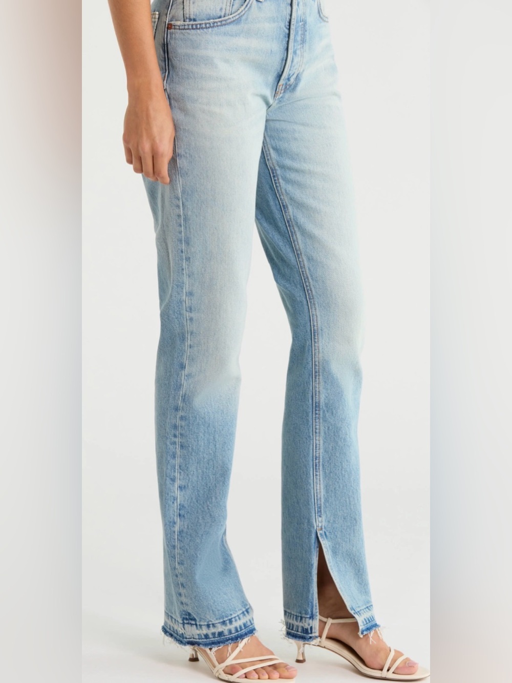RE/DONE 70s high rise skinny boot Straight Leg Women’s Jeans size 28 $315